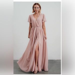 Baltic born maxi dress in color dusty rose. Worn once!